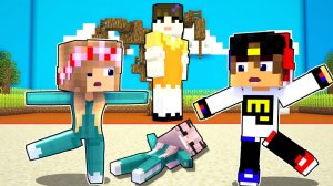 КАЖДЫЕ 30 СЕК ИГРА В КАЛЬМАРА в МАЙНКРАФТ НУБ И ПРО ВИДЕО ТРОЛЛИНГ ЛОВУШКА MINECRAFT Евгенбро