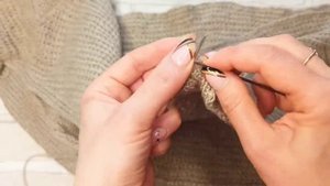 КАРДИГАН _ЗВУКИ ВЕСНЫ_. Часть 3. Как я вшиваю планку.