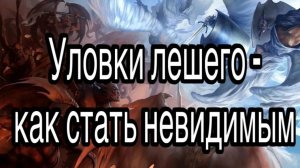 Можно ли стать невидимым? Уловки лешего из министерства Владычицы Хаоса | астрал, сущности, магия