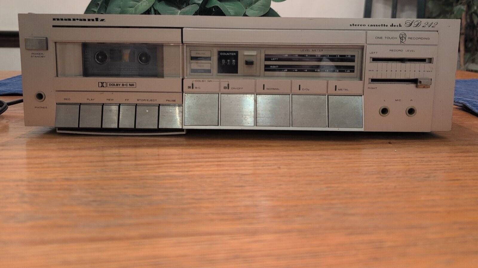 Винтажный кассетный проигрыватель Marantz Модель SD 242-Япония-1984-год
