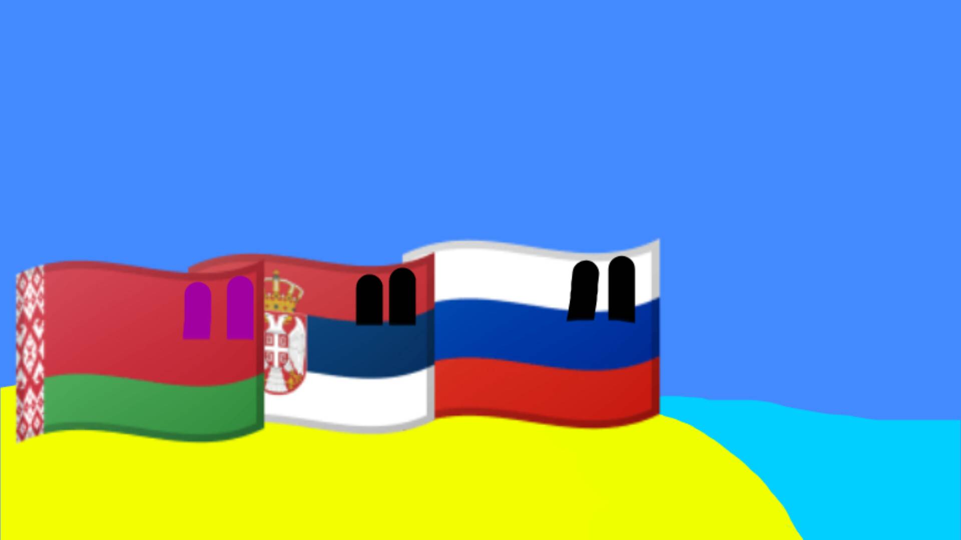 Государственные флажки 2 сезон 2 серия пляж