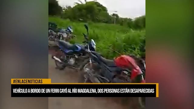 Vehículo a bordo de un ferri cayó al río Magdalena: dos personas están desaparecidas смотреть онлайн