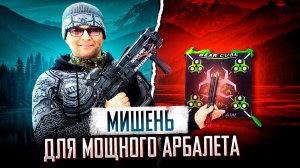 Мишень для мощного арбалета