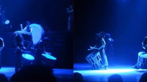 Японские барабанщики Yamato (часть1) 3D  04 04 2013 Fujifilm W3 3D