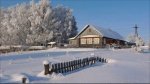 Звуки Зимнего Утра в Деревне. Звуки Зимы. Звуки Морозного Утра, Скрип Снега