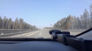 Из коломны в Пушкино через новый участок трассы М5 урал, и ЦКАД