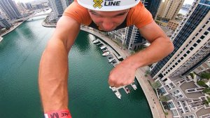 Дубай. Zipline. Спуск с высоты 170 м.