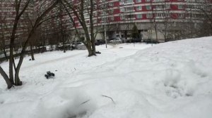 Zd racing mx-07 по снежку