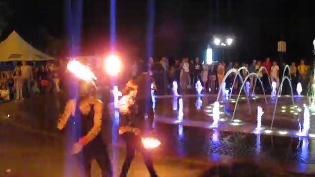 Фаер шоу (Огненное шоу) Ростов-на-Дону 30.09.2012 г. смотреть онлайн