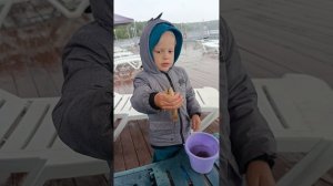 Златан и Крис на рыбалке