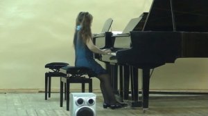 Карасик Дарья, 8 лет, Ф.Бургмюллер опус 109 соч.3
