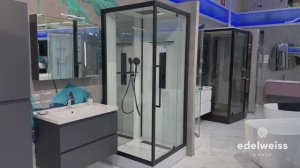 Душевая кабина Black & White G8022 (900x900x2150 мм)