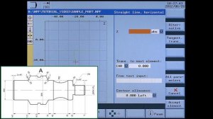 SINUMERIK 808D Tutorial Turning Part 12 - Contour editor-(1080p)