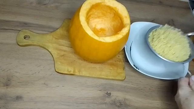 Пшенная каша в тыкве смотреть онлайн