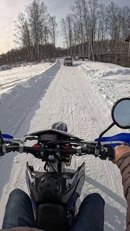 Первые выезды весной на мотоцикле эндуро JHL S003 300