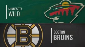 02.03.2025 | Миннесота Уайлд — Бостон Брюинз | Minnesota Wild — Boston Bruins