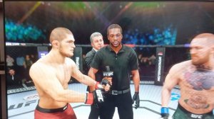 Хабиб Нурмагомедов и Конор Макгрегор легендарный бой UFC 242 бой в UFC 3