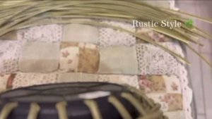 Кашпо из ротанга Чёрная смородина