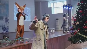 Новогодние утренники по мотивам Простоквашено