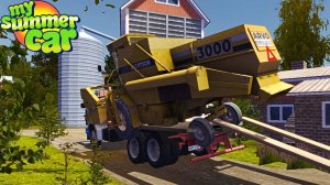 УГНАЛИ КОМБАЙНА С ФЕРМЫ - My Summer Car