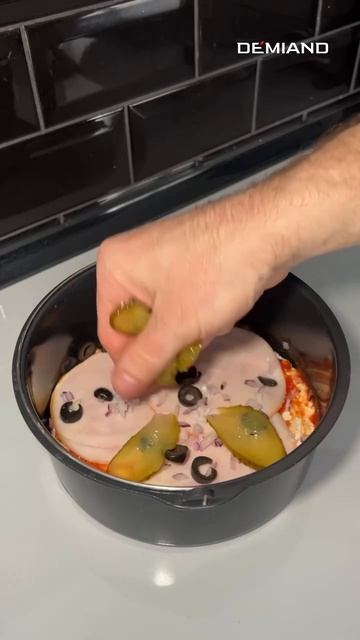 Протеиновая пицца в аэрогриле Demiand 🍕