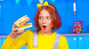 Me vs Grandma Cooking Challenge with Cat by Multi DO Smile