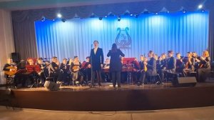 Концерт оркестра русских народных инструментов под руководством А. И. Андрианова