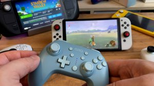 МИНИ ГЕЙМПАД ДЛЯ STEAM DECK ИЛИ NINTENDO SWITCH. JUNIOR E5 QRD
