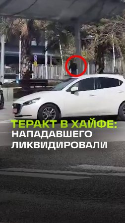 Напавшего с ножом на людей на автовокзале в Хайфе ликвидировали. Один погибший