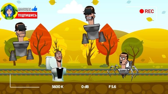 ВЛАД А4 vs MrBEAST ЧЕЛЕНДЖ ПОЕЗД ПОЖИРАТЕЛЬ ► ПЕСНЯ Skibidi toilet АНИМАЦИЯ