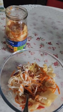 Кимчи и квашеная капуста = ➕️ салат