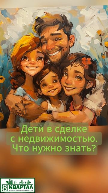 Дети в сделке с недвижимостью. Что нужно знать