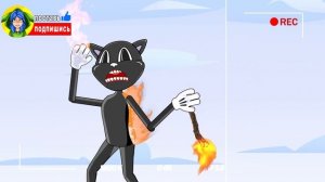 СИРЕНОГОЛОВЫЙ БЕНЗОПИЛА - БЕНЗОПИЛОГОЛОВЫЙ ► ПАРОДИЯ ПЕСНЯ Siren Head Анимация