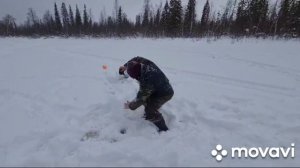 Зимняя рыбалка в родных местах