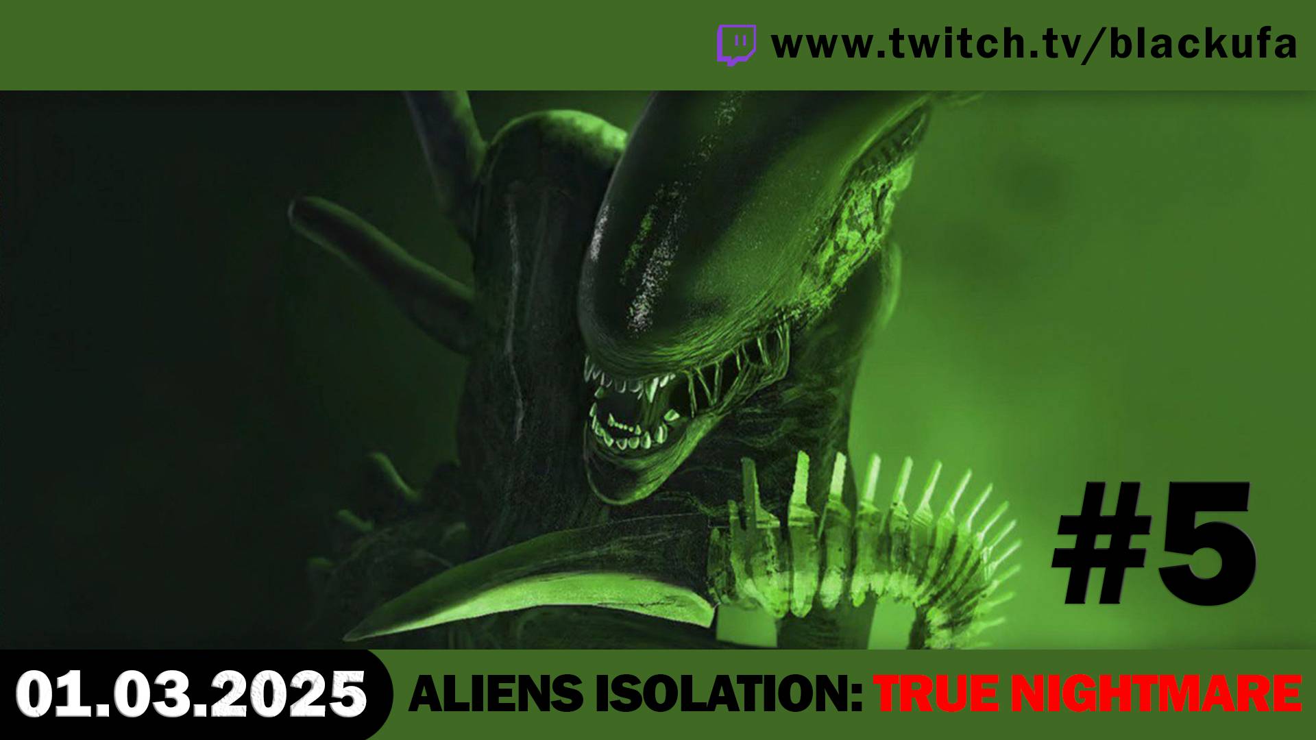 Мод AlienS IsolatioN Prepare to Die a Lot (заново, ещё сложнее) #5. Стрим третий [01.03.25].