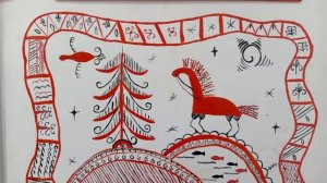 Мезенская роспись