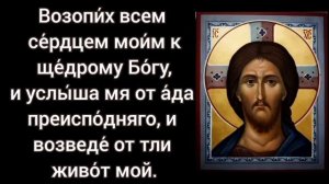 Канон Андрея Критского с текстом. Вторник. Читает священник Валерий Сосковец.