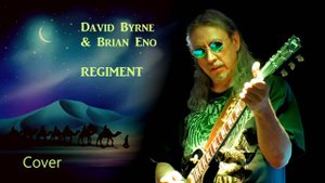 David Byrne & Brian Eno REGIMENT Cover