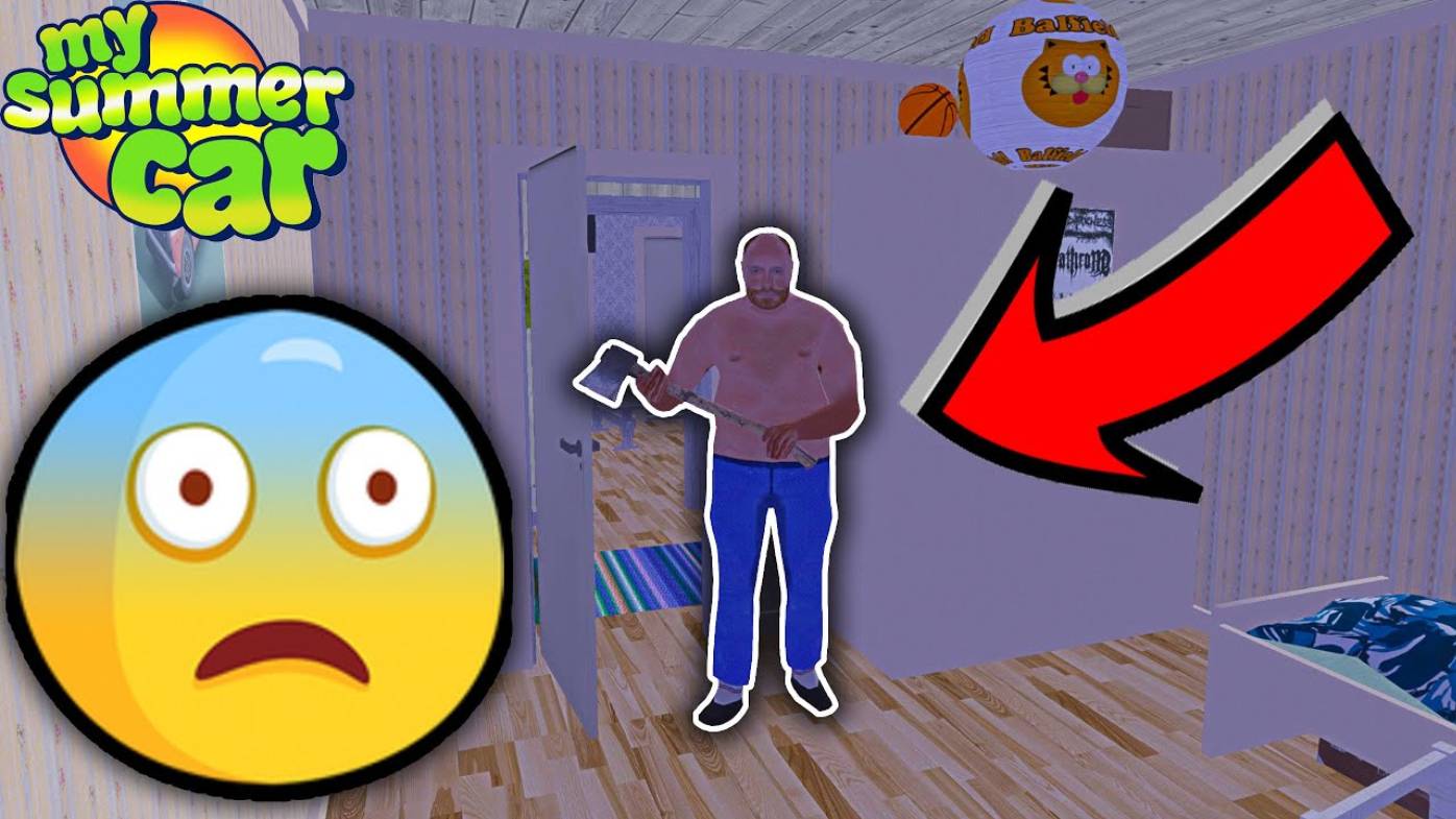 КО МНЕ ДОМОЙ ПРИШЕЛ РАЗЪЯРЕННЫЙ ПАРЕНЬ С ТОПОРОМ - My Summer Car смотреть онлайн