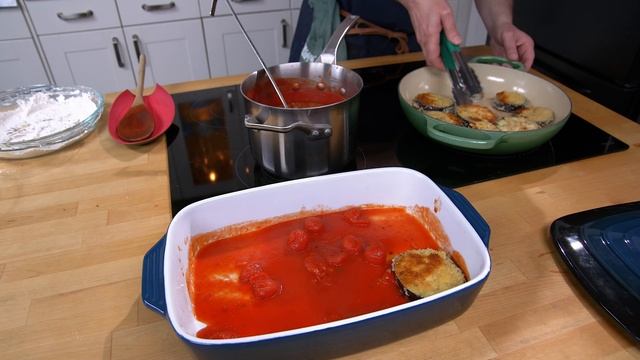 Melanzane Parmigiana - Mad Apple Casserole Recipe - Eggplant Parmesan Recipe