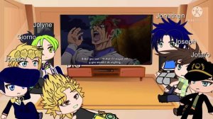 Jojos react to 7 page muda ft. DIO