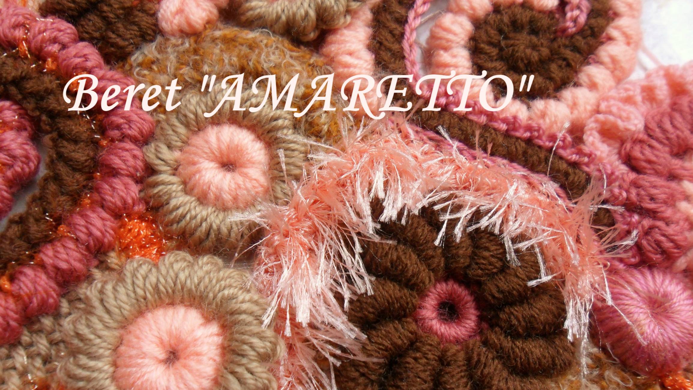 Фриформ - 🍸🍬✨Берет "АМАРЕТТО"