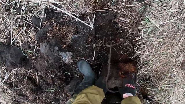 Второй выезд за металлом! земля бетон, но цены недают покоя сидеть дома. #копметалла #черноезолото