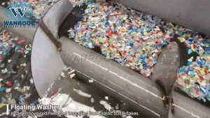 Линия для мойки ПЭТ-бутылок 100-3000кг/ч.