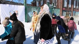 Масленица в селе Кага. Белорецкий район. Башкортостан.