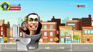 СВЯТОЙ СКИБИДИ ТУАЛЕТ VS. Г-МЭН ► ПЕСНЯ Skibidi toilet Анимация