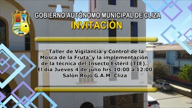 INVITACIÓN TALLER DE LA MOSCA DE LA FRUTA JUEVES 4 DE JULIO смотреть онлайн