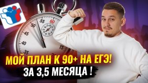 План на 3,5 месяца подготовки. Как бы я готовился? | Русский язык ЕГЭ | Умскул