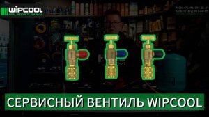 Сервисный вентиль Wipcool для заправочных шлангов фреона