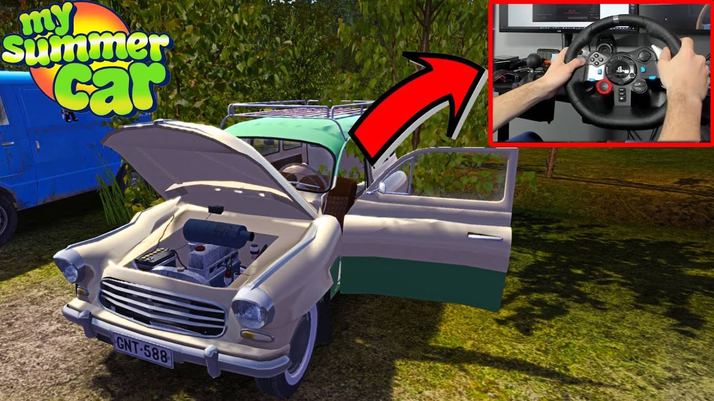 ОТРЕМОНТИРОВАННЫЙ RUSCKO - ЕДЕМ БЕЗ НАПРЯГА - My Summer Car смотреть онлайн
